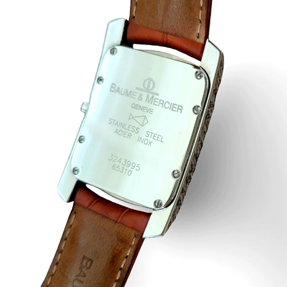Baume & Mercier Men’s Swiss Watch | Rectangular Case | Swiss Made - Picture 7 of 16